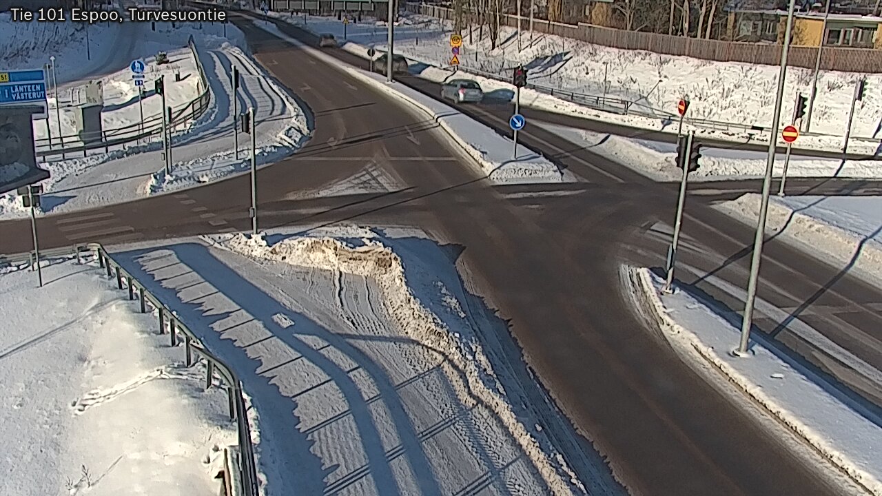 Weather Camera Image Road 101 Espoo Turvesuontie, Espoo, Uusimaa