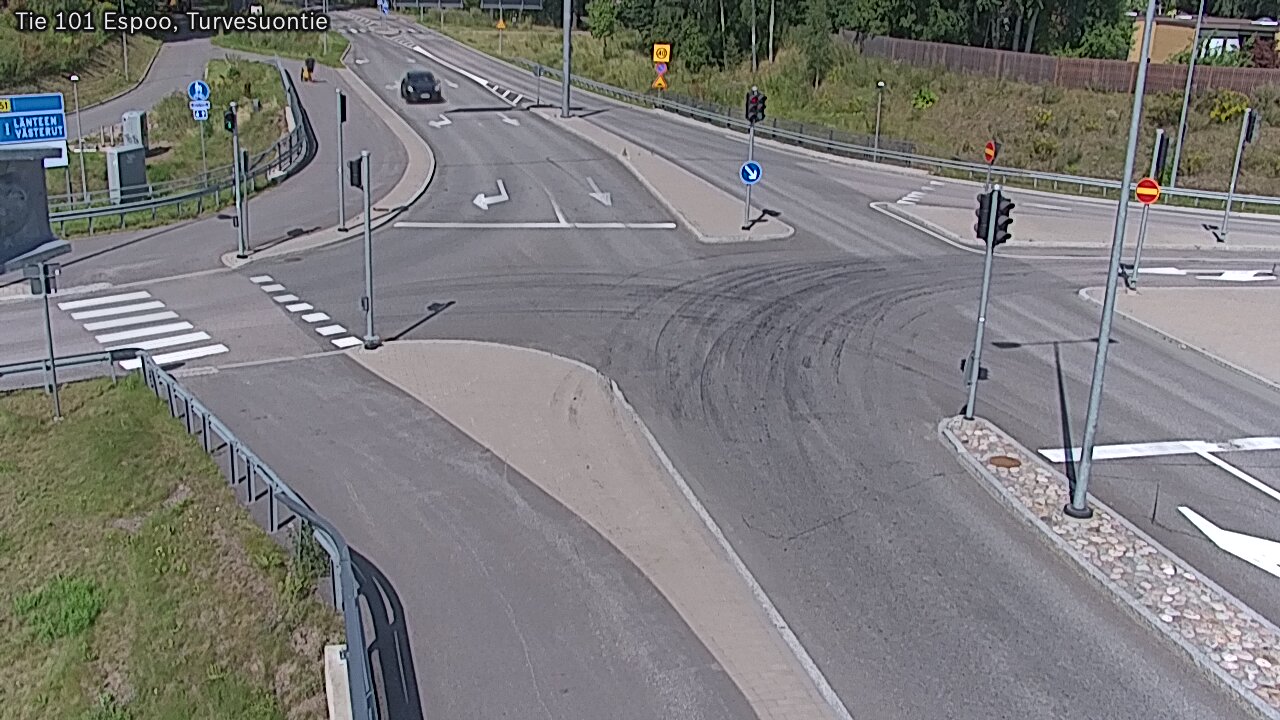 Weather Camera Image Road 101 Espoo Turvesuontie, Espoo, Uusimaa