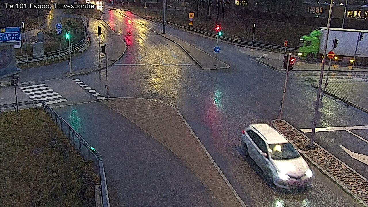 Weather Camera Image Väg 101 Esbo Torvmossvägen, Espoo, Uusimaa