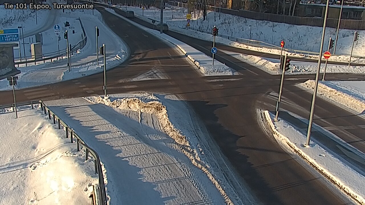 Weather Camera Image Road 101 Espoo Turvesuontie, Espoo, Uusimaa