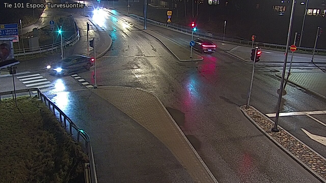 Weather Camera Image Väg 101 Esbo Torvmossvägen, Espoo, Uusimaa