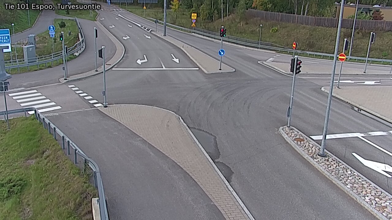 Weather Camera Image Road 101 Espoo Turvesuontie, Espoo, Uusimaa