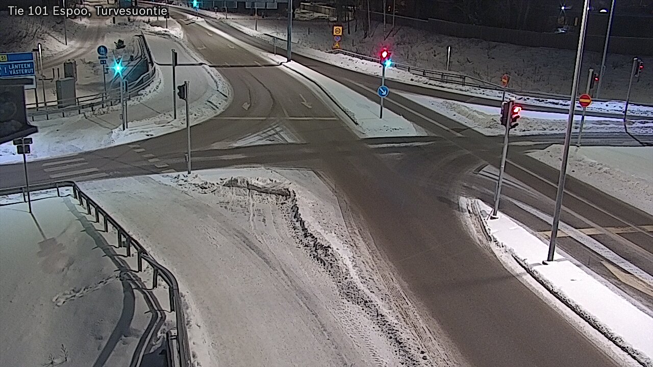 Weather Camera Image Road 101 Espoo Turvesuontie, Espoo, Uusimaa