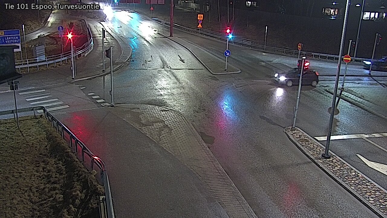Weather Camera Image Väg 101 Esbo Torvmossvägen, Espoo, Uusimaa