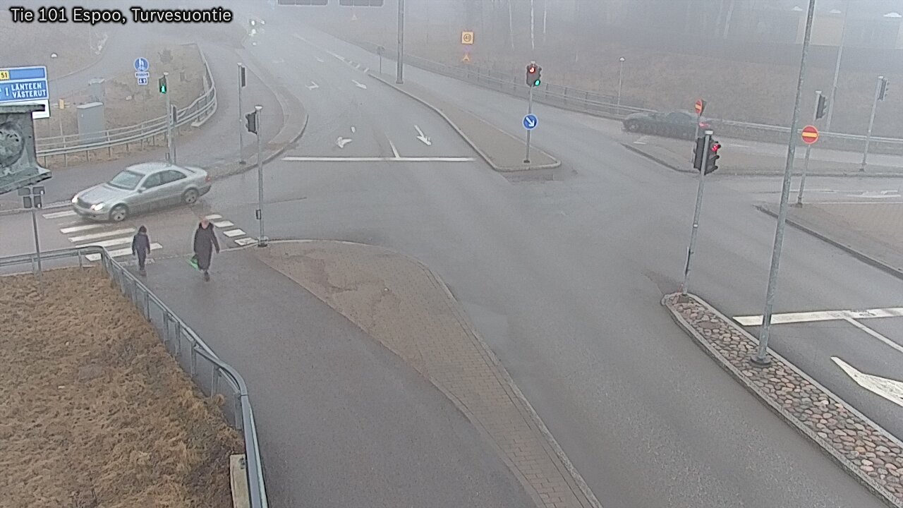 Weather Camera Image Väg 101 Esbo Torvmossvägen, Espoo, Uusimaa