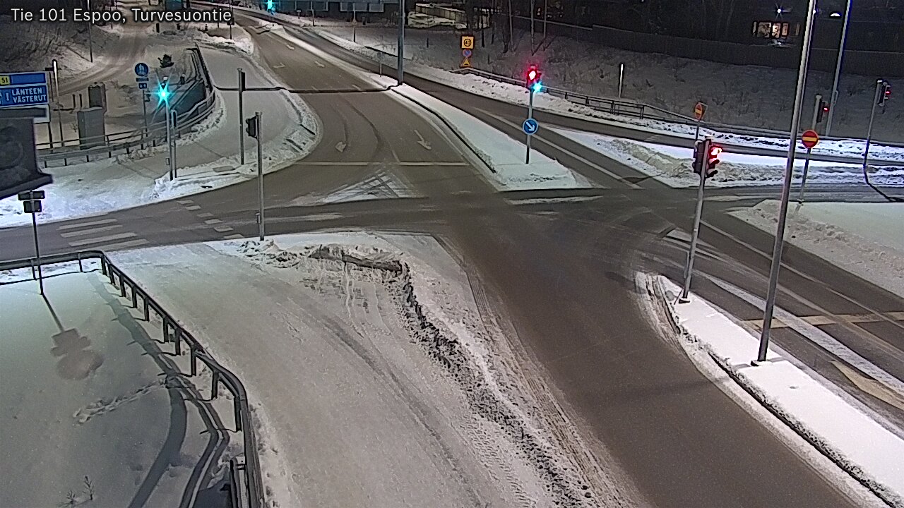 Weather Camera Image Road 101 Espoo Turvesuontie, Espoo, Uusimaa