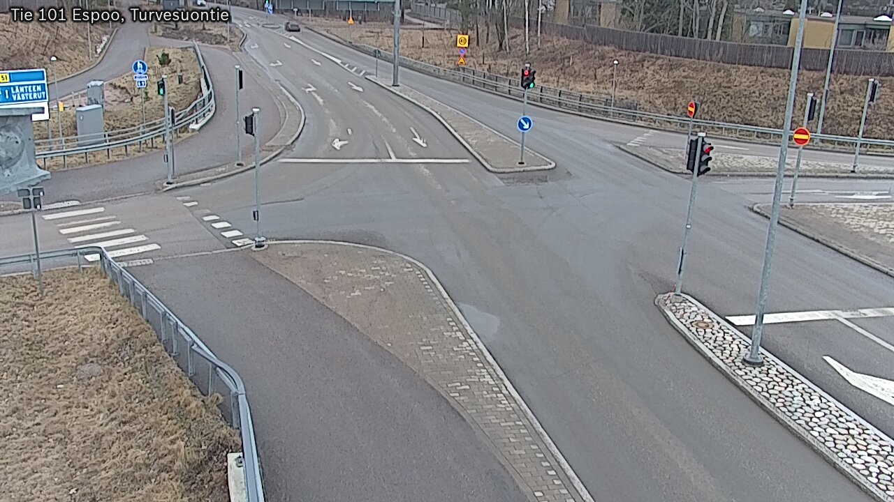 Weather Camera Image Väg 101 Esbo Torvmossvägen, Espoo, Uusimaa