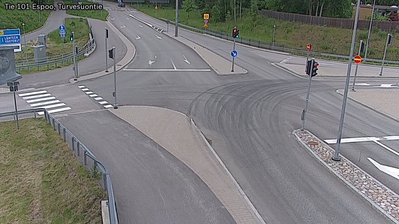 Weather Camera Image Väg 101 Esbo Torvmossvägen, Espoo, Uusimaa