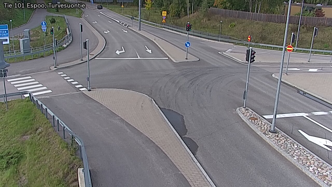 Weather Camera Image Road 101 Espoo Turvesuontie, Espoo, Uusimaa