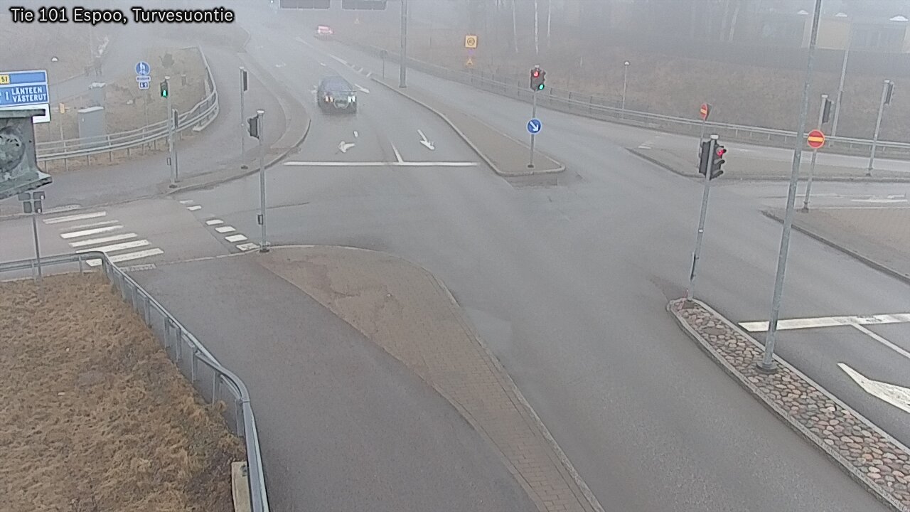 Weather Camera Image Väg 101 Esbo Torvmossvägen, Espoo, Uusimaa