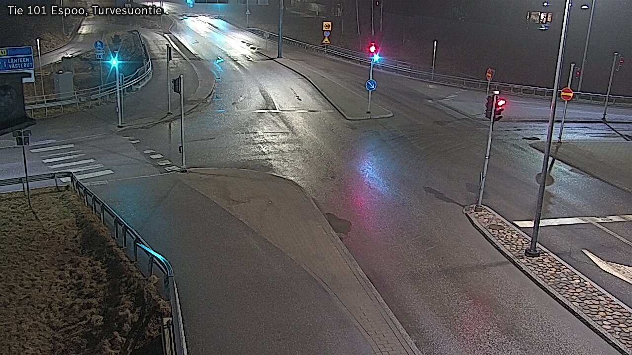Weather Camera Image Väg 101 Esbo Torvmossvägen, Espoo, Uusimaa