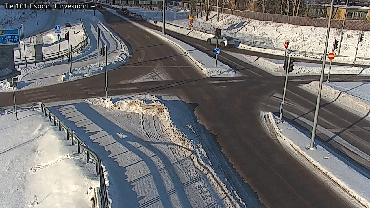 Weather Camera Image Road 101 Espoo Turvesuontie, Espoo, Uusimaa