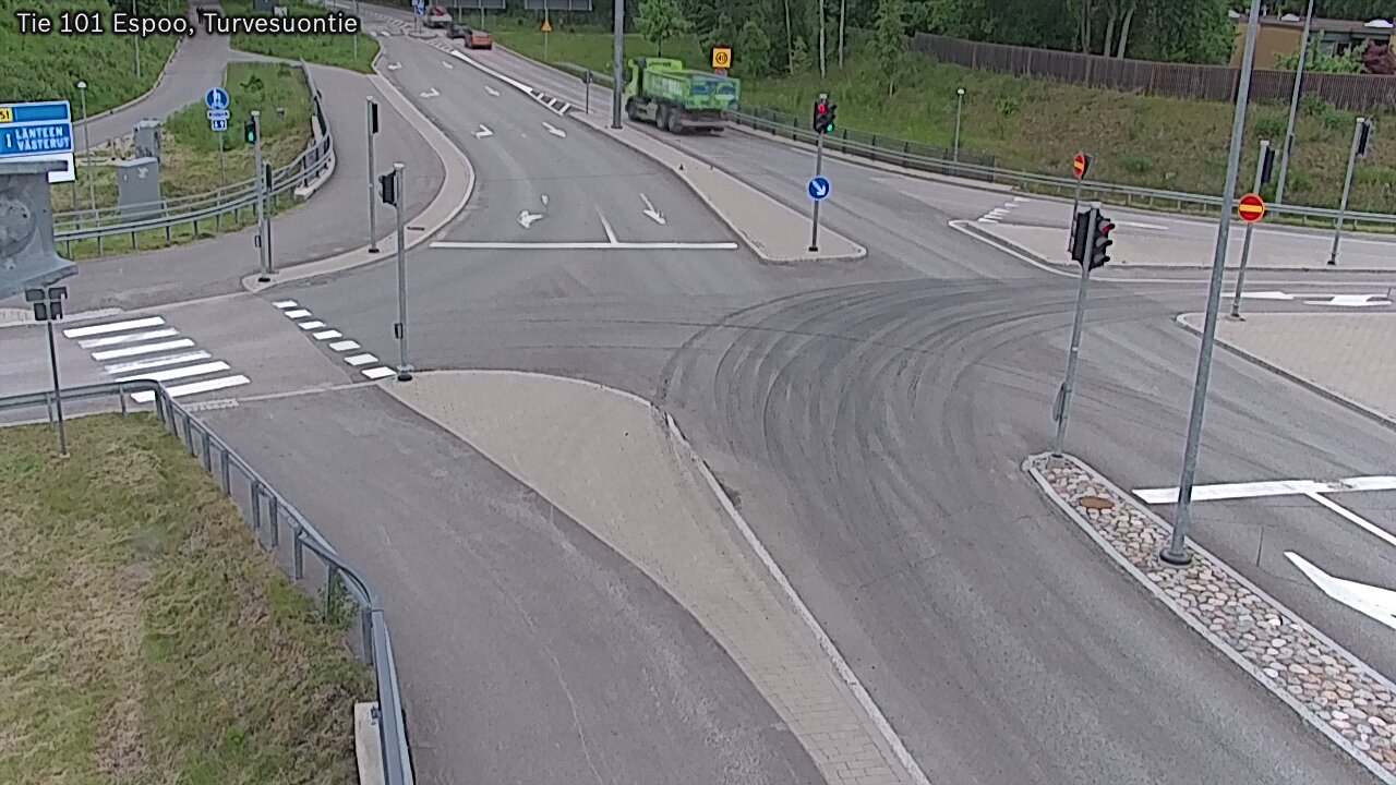 Weather Camera Image Väg 101 Esbo Torvmossvägen, Espoo, Uusimaa