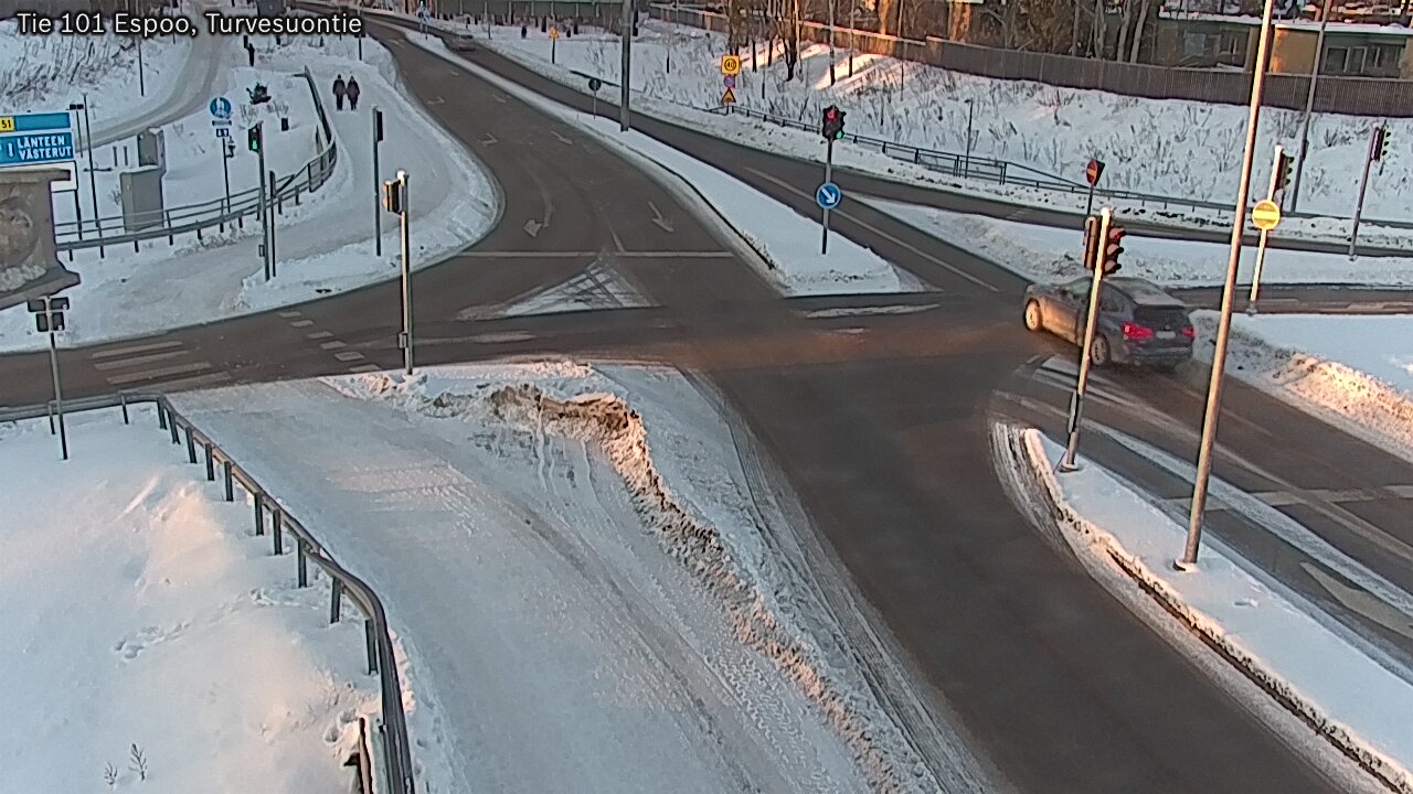 Weather Camera Image Road 101 Espoo Turvesuontie, Espoo, Uusimaa