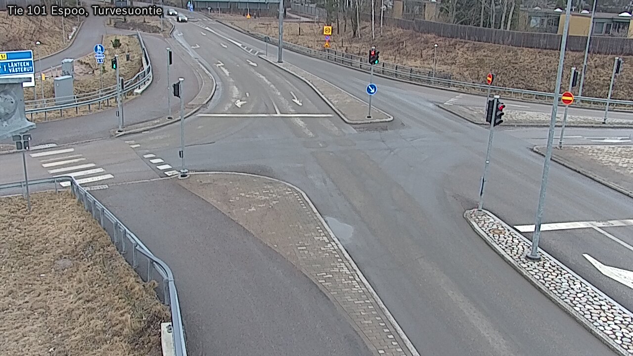 Weather Camera Image Väg 101 Esbo Torvmossvägen, Espoo, Uusimaa