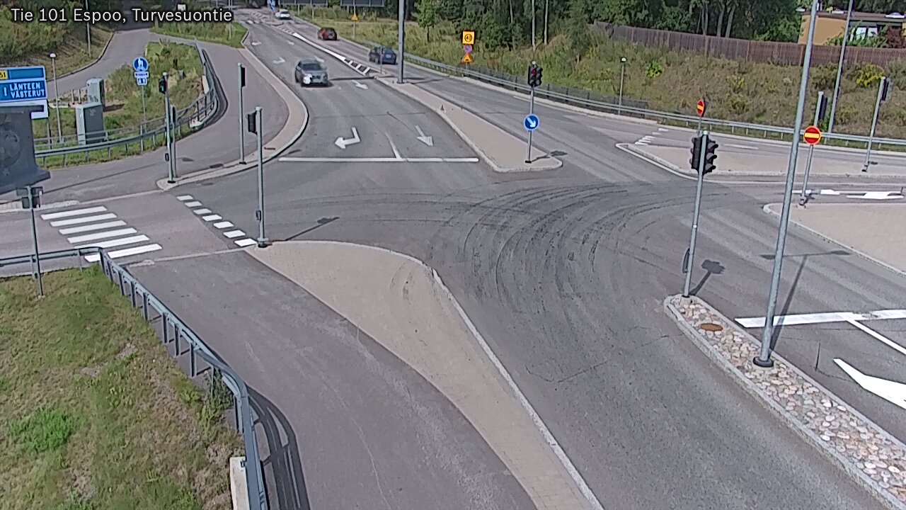 Weather Camera Image Road 101 Espoo Turvesuontie, Espoo, Uusimaa