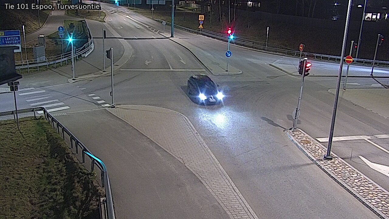 Weather Camera Image Road 101 Espoo Turvesuontie, Espoo, Uusimaa