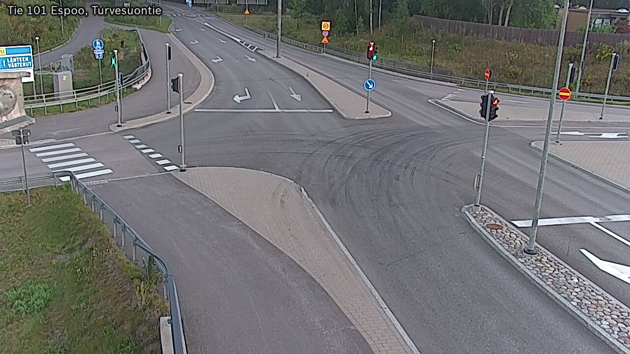 Weather Camera Image Road 101 Espoo Turvesuontie, Espoo, Uusimaa