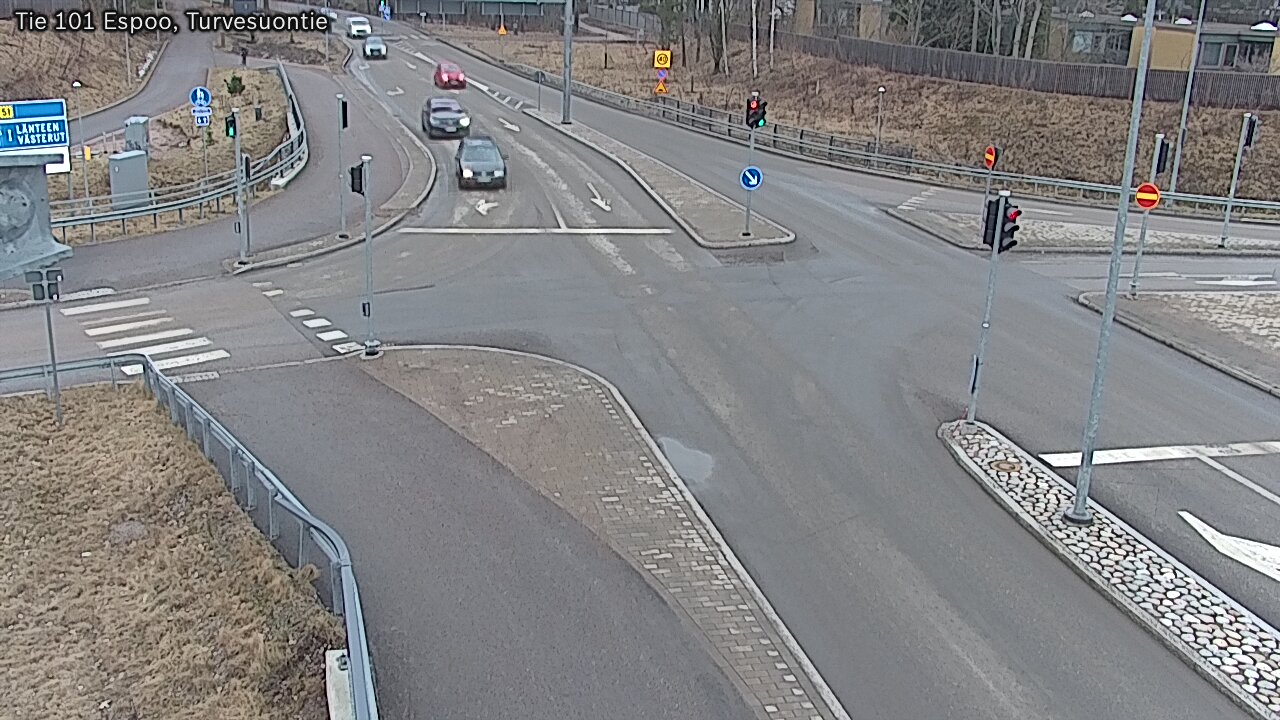 Weather Camera Image Väg 101 Esbo Torvmossvägen, Espoo, Uusimaa