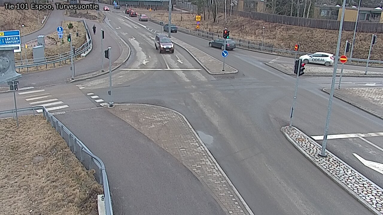 Weather Camera Image Väg 101 Esbo Torvmossvägen, Espoo, Uusimaa