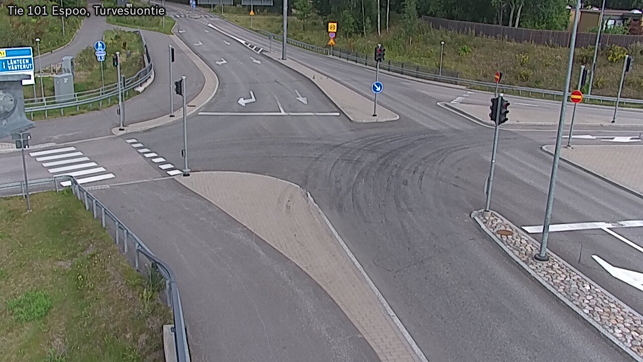 Weather Camera Image Road 101 Espoo Turvesuontie, Espoo, Uusimaa