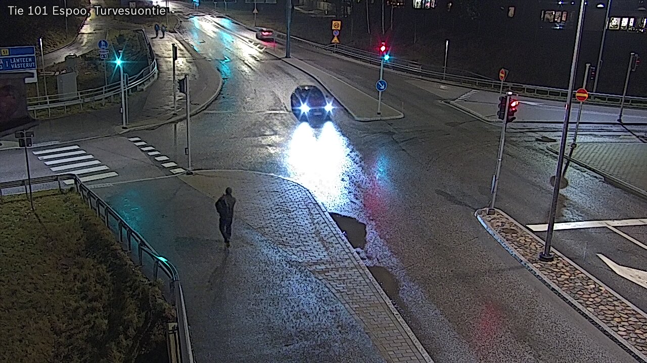 Weather Camera Image Väg 101 Esbo Torvmossvägen, Espoo, Uusimaa