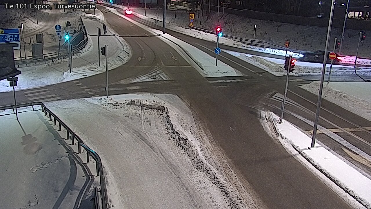 Weather Camera Image Road 101 Espoo Turvesuontie, Espoo, Uusimaa