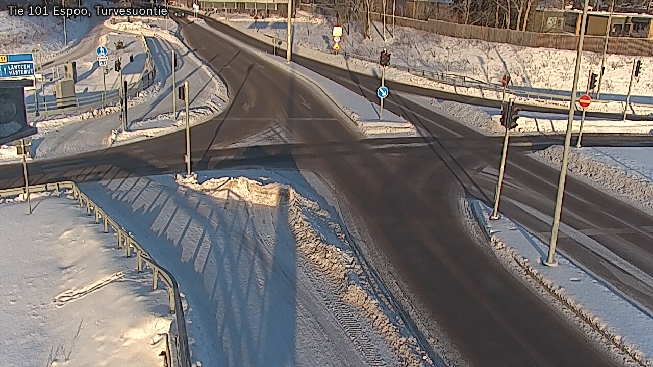 Weather Camera Image Road 101 Espoo Turvesuontie, Espoo, Uusimaa