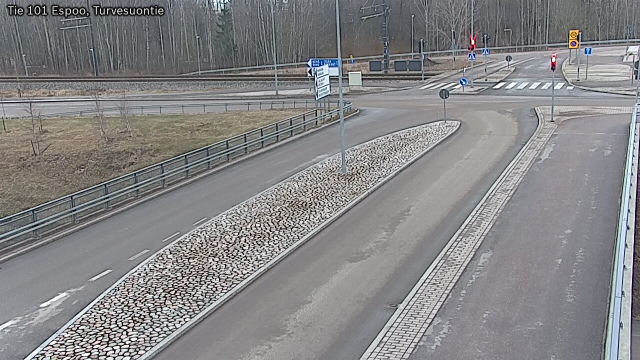 Weather Camera Image Road 101 Espoo Turvesuontie, Espoo, Uusimaa