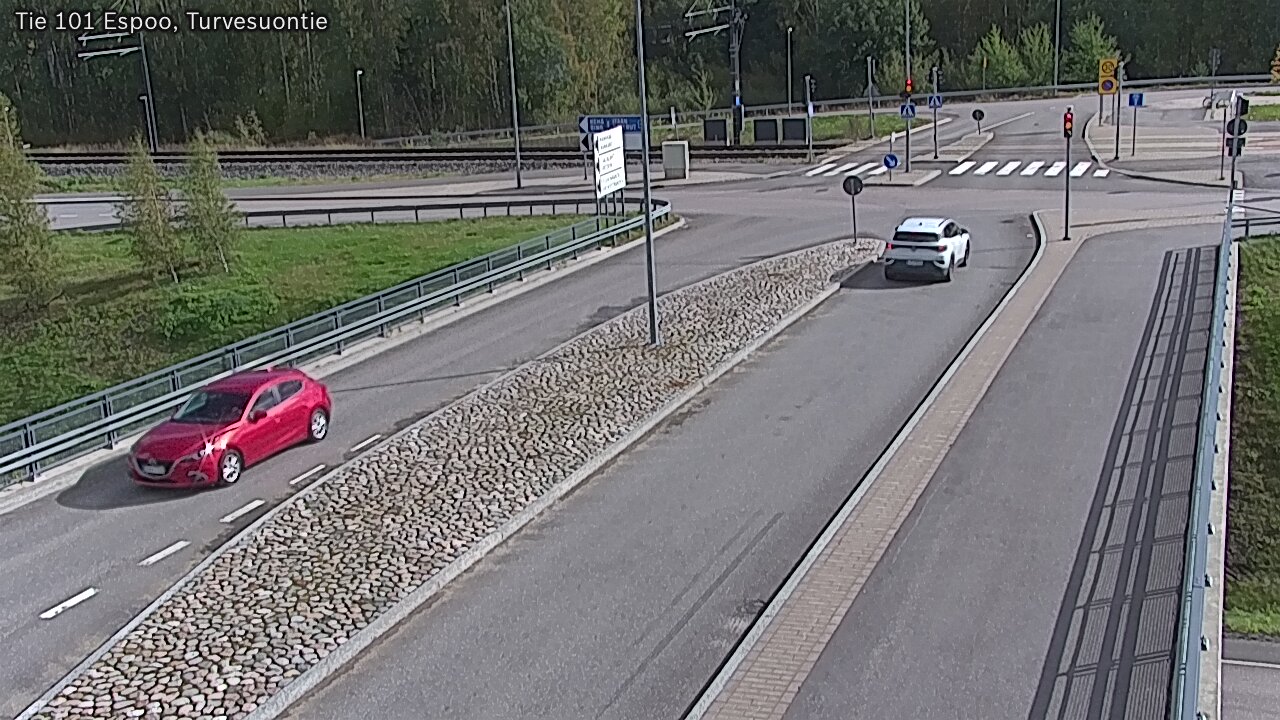 Weather Camera Image Road 101 Espoo Turvesuontie, Espoo, Uusimaa