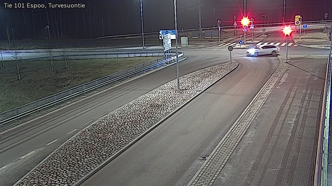 Weather Camera Image Road 101 Espoo Turvesuontie, Espoo, Uusimaa