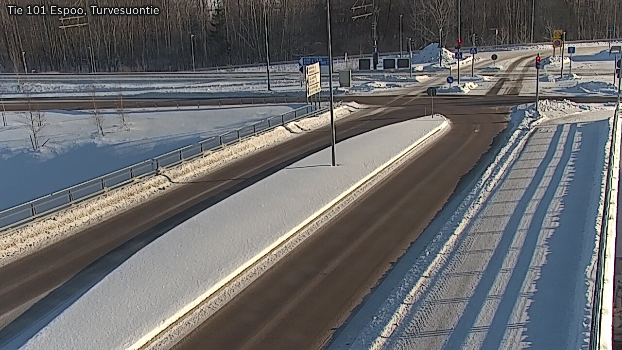 Weather Camera Image Road 101 Espoo Turvesuontie, Espoo, Uusimaa