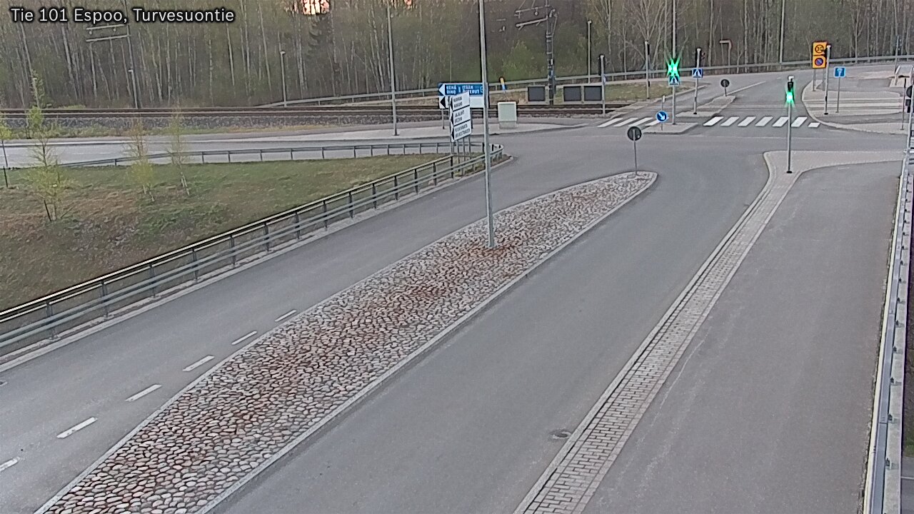 Weather Camera Image Road 101 Espoo Turvesuontie, Espoo, Uusimaa