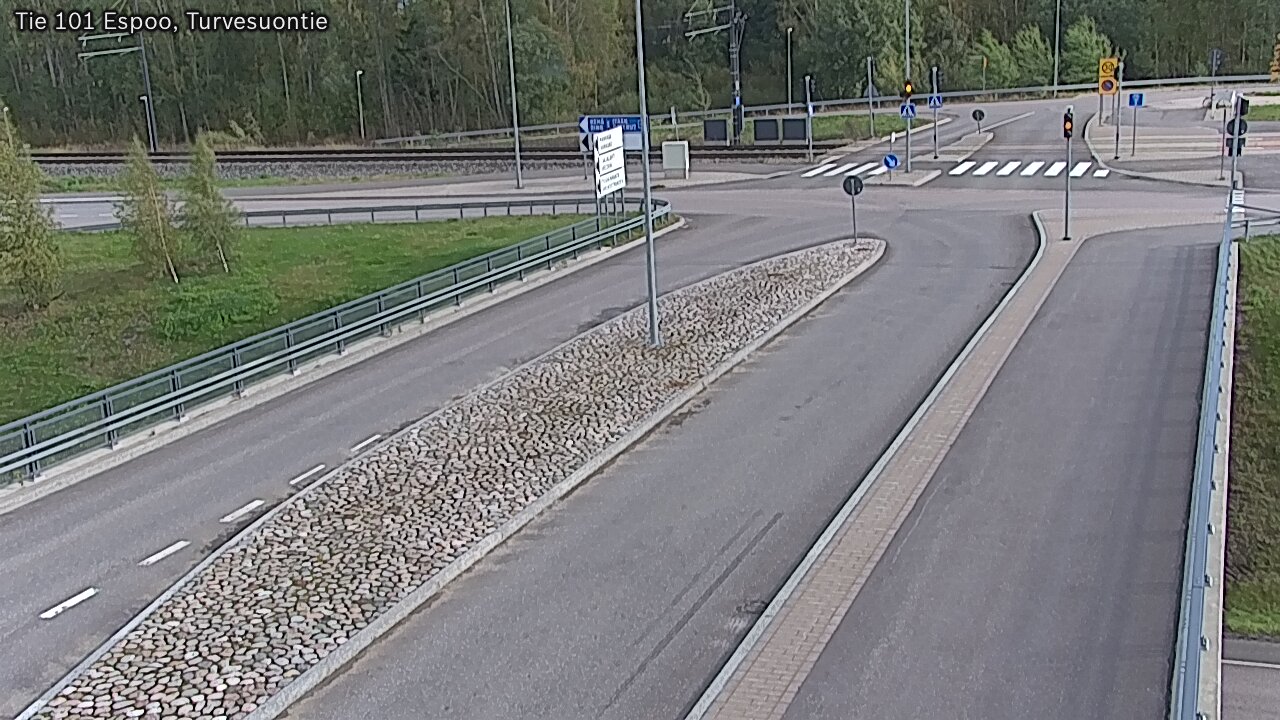 Weather Camera Image Väg 101 Esbo Torvmossvägen, Espoo, Uusimaa