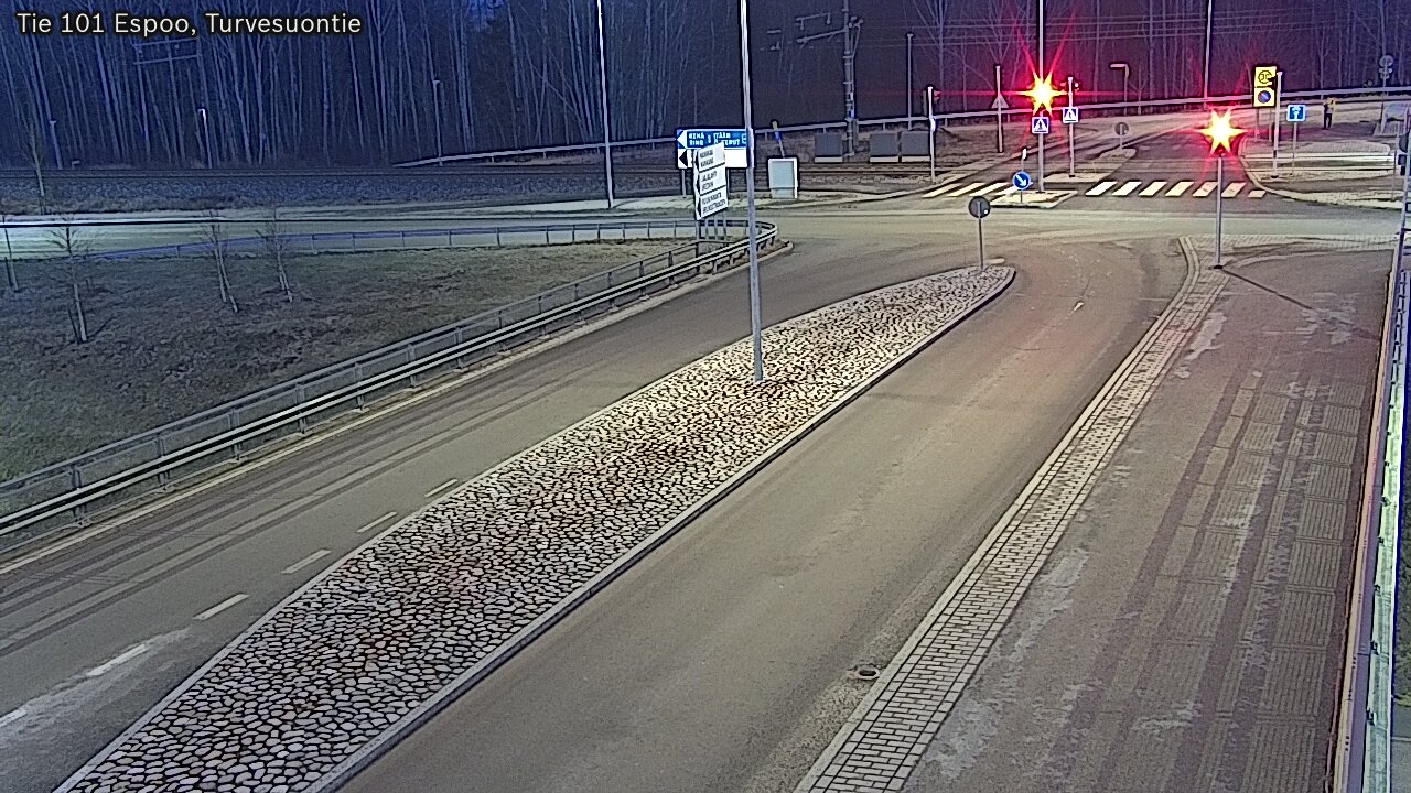 Weather Camera Image Road 101 Espoo Turvesuontie, Espoo, Uusimaa
