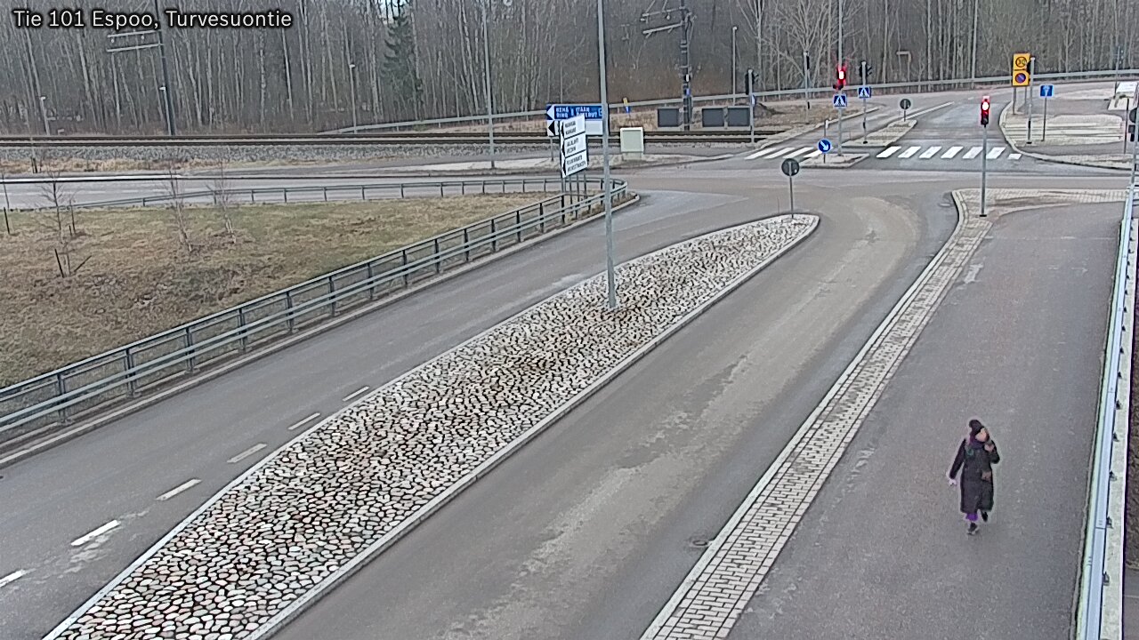 Weather Camera Image Road 101 Espoo Turvesuontie, Espoo, Uusimaa