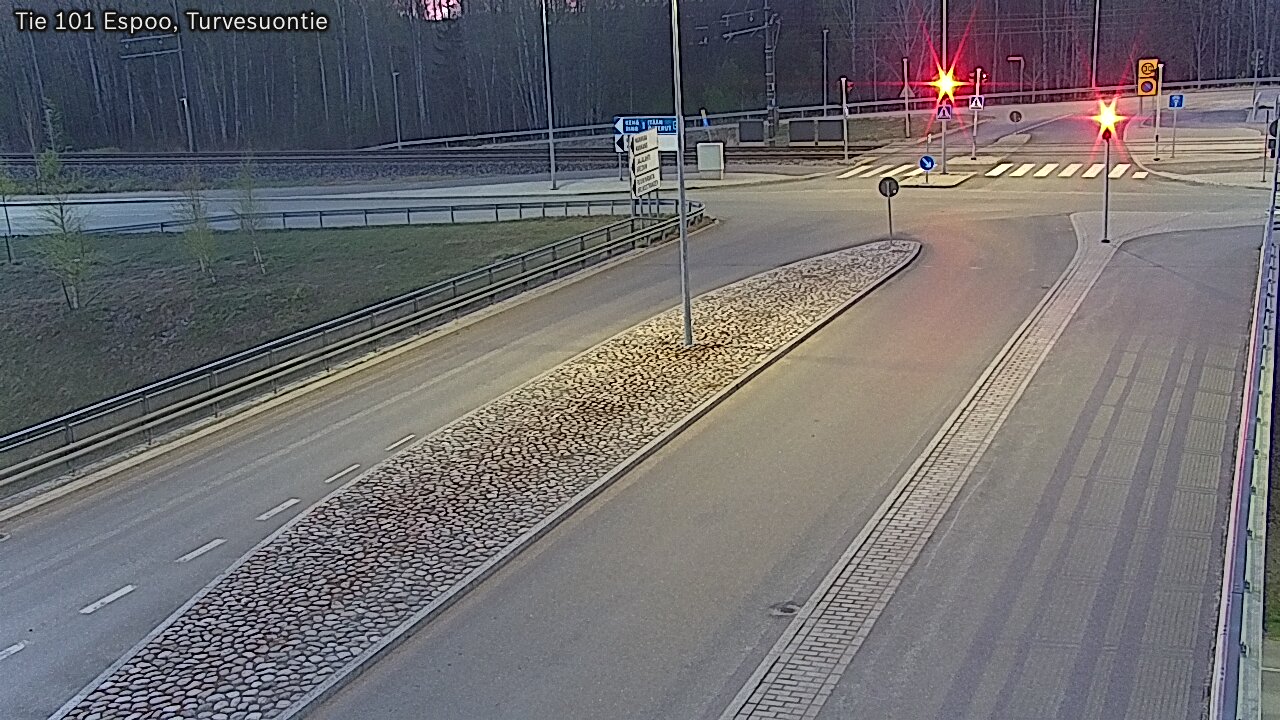 Weather Camera Image Road 101 Espoo Turvesuontie, Espoo, Uusimaa