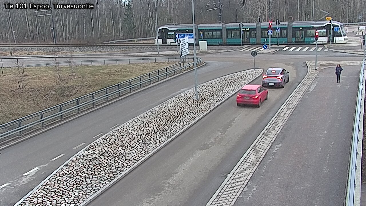 Weather Camera Image Road 101 Espoo Turvesuontie, Espoo, Uusimaa