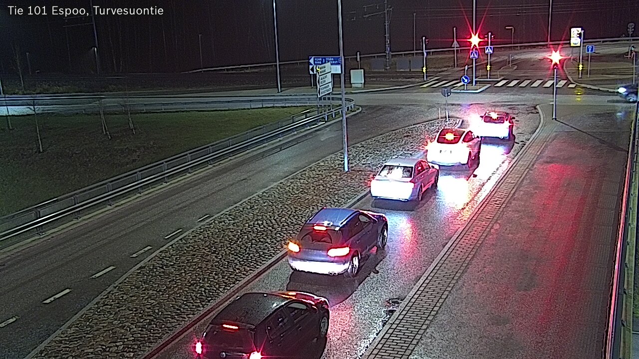 Weather Camera Image Road 101 Espoo Turvesuontie, Espoo, Uusimaa