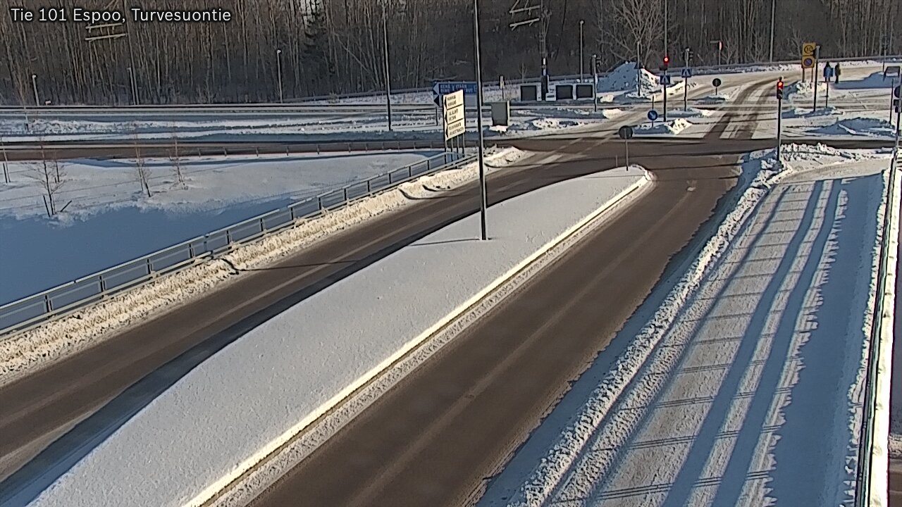 Weather Camera Image Road 101 Espoo Turvesuontie, Espoo, Uusimaa