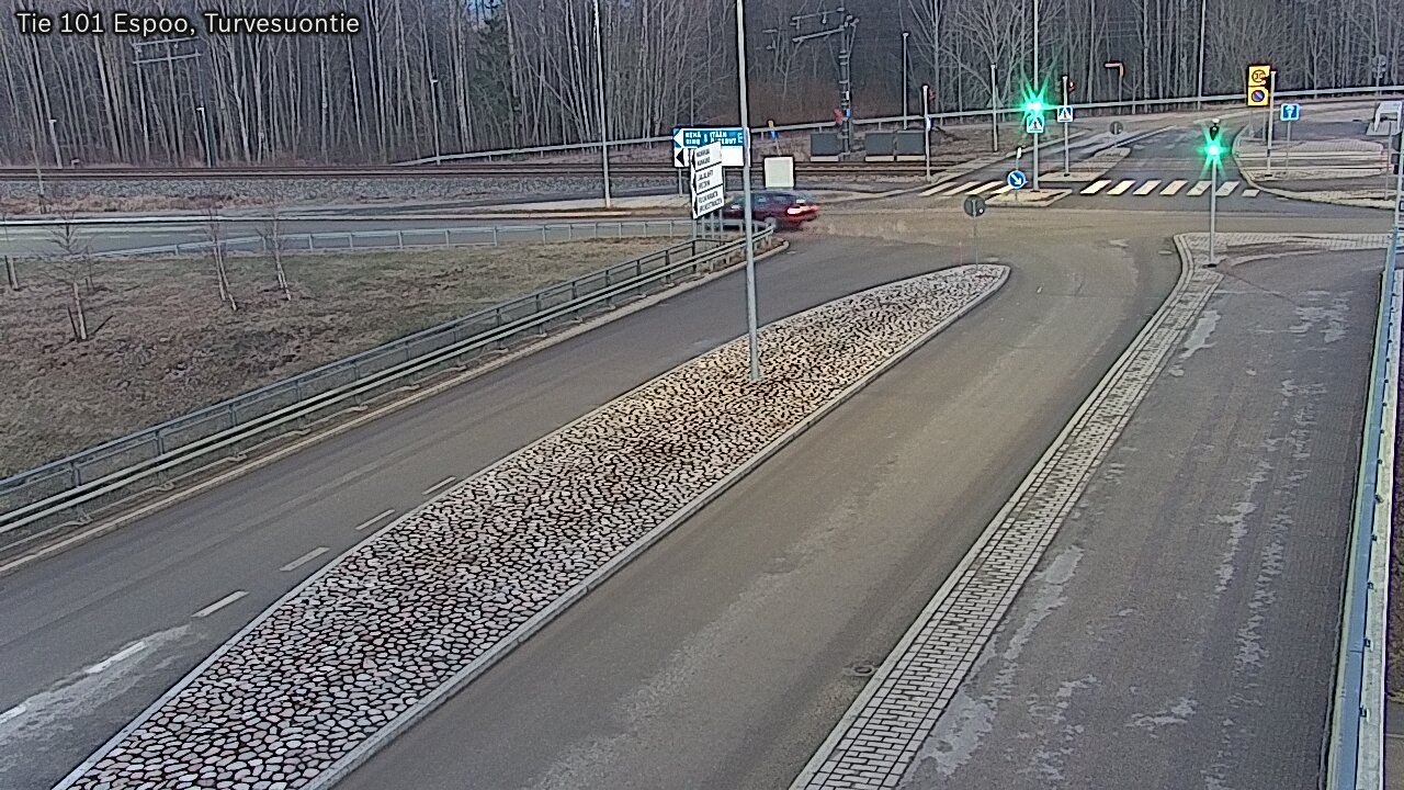 Weather Camera Image Road 101 Espoo Turvesuontie, Espoo, Uusimaa