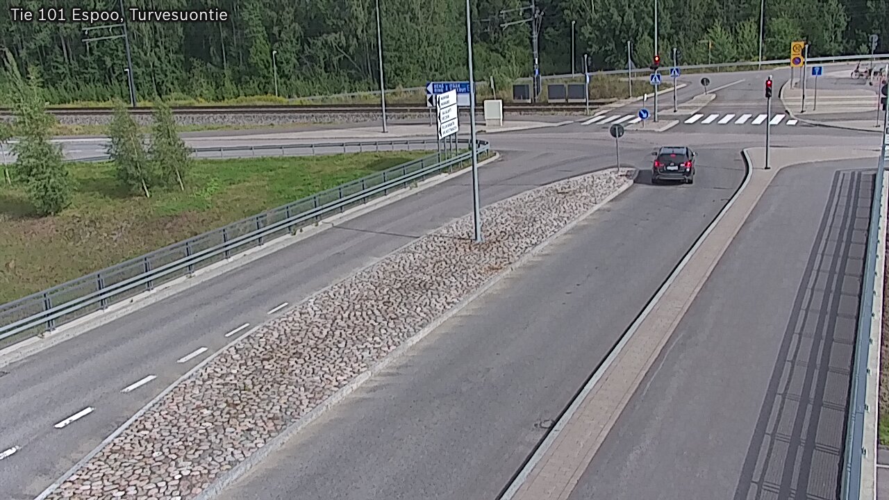 Weather Camera Image Väg 101 Esbo Torvmossvägen, Espoo, Uusimaa
