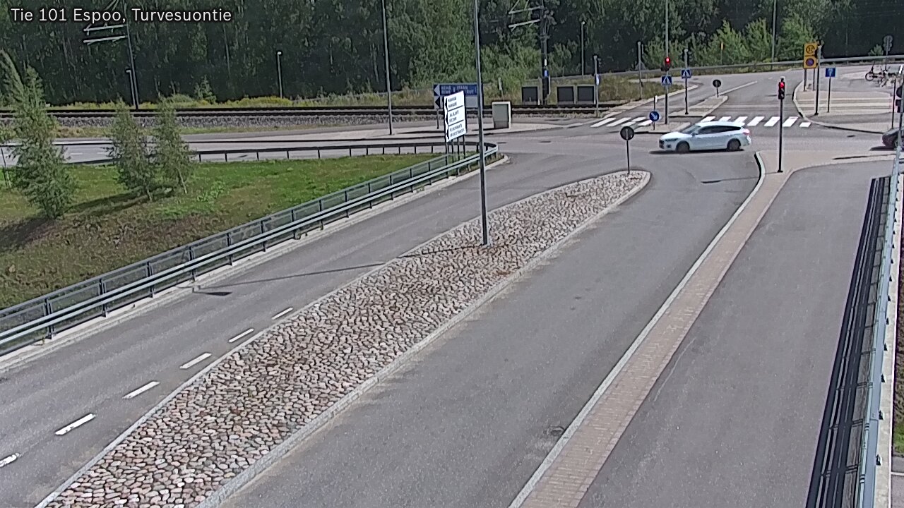 Weather Camera Image Väg 101 Esbo Torvmossvägen, Espoo, Uusimaa