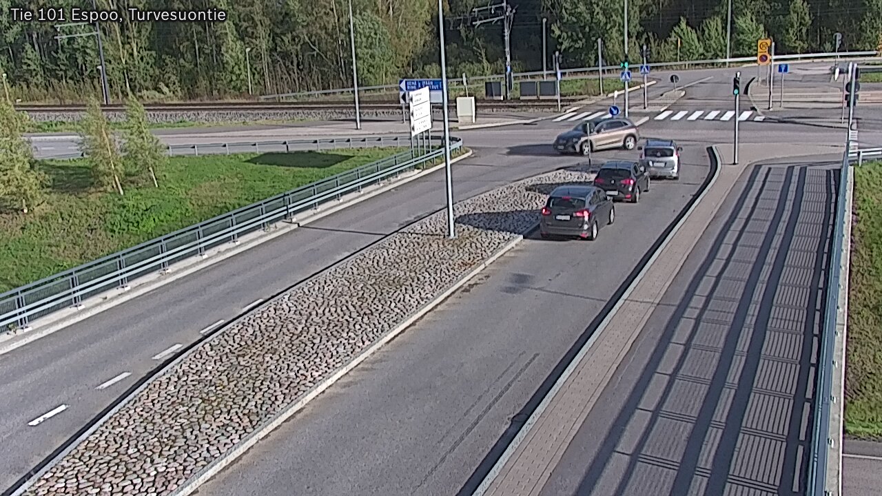 Weather Camera Image Väg 101 Esbo Torvmossvägen, Espoo, Uusimaa