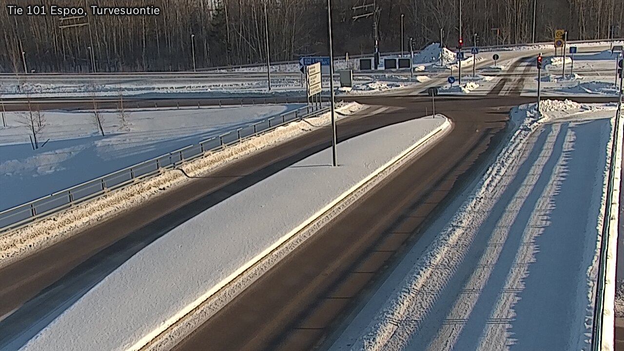 Weather Camera Image Road 101 Espoo Turvesuontie, Espoo, Uusimaa