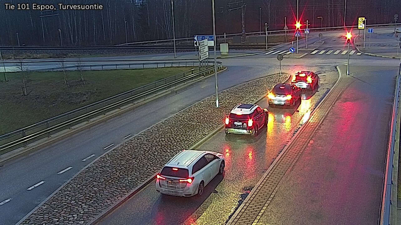 Weather Camera Image Road 101 Espoo Turvesuontie, Espoo, Uusimaa
