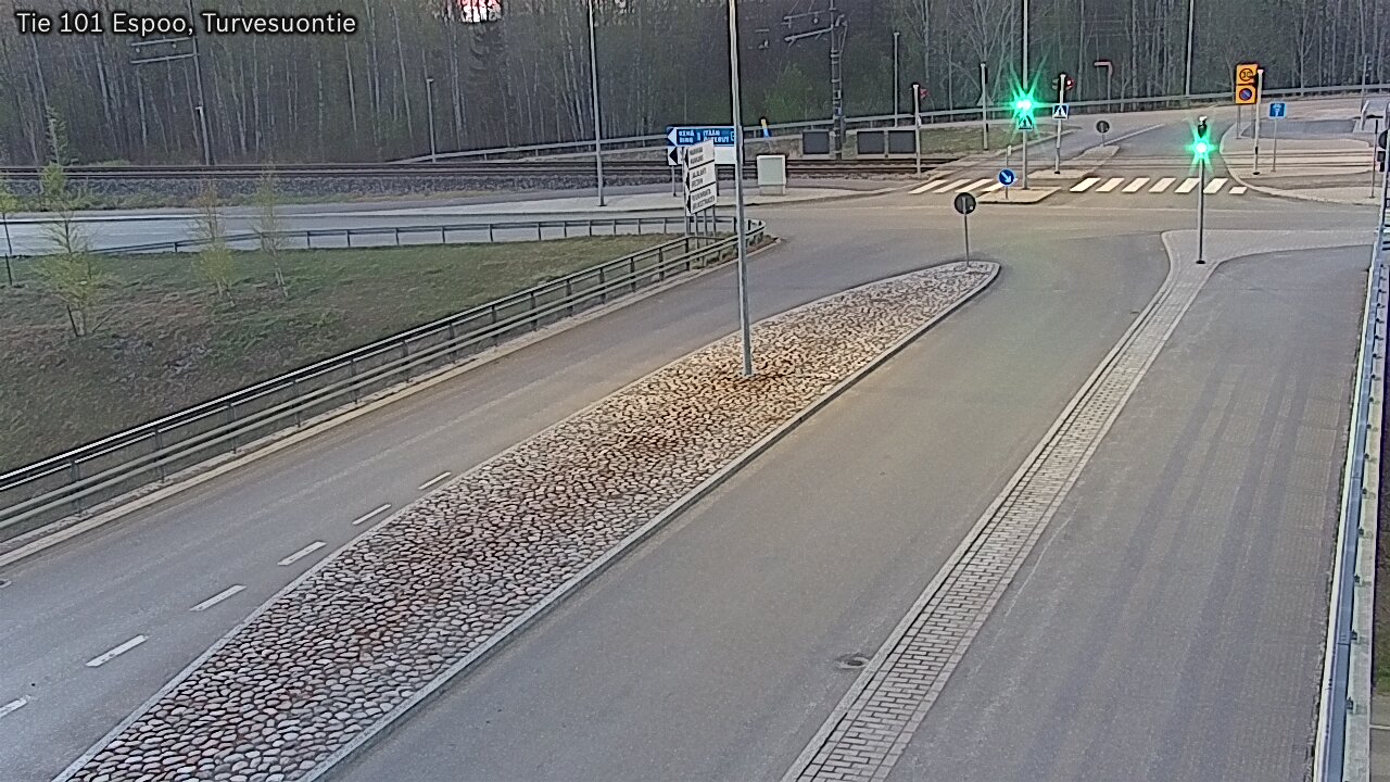 Weather Camera Image Road 101 Espoo Turvesuontie, Espoo, Uusimaa