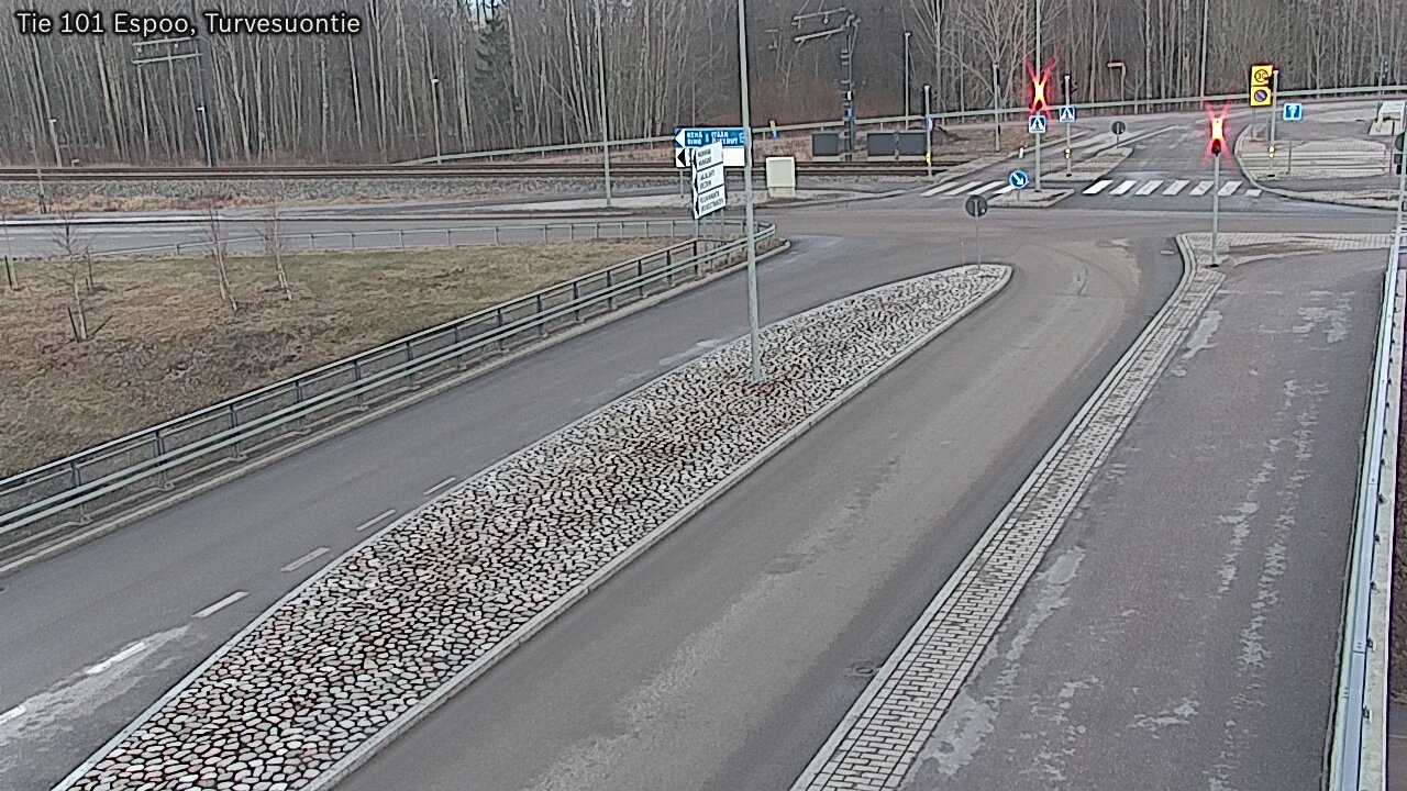 Weather Camera Image Road 101 Espoo Turvesuontie, Espoo, Uusimaa