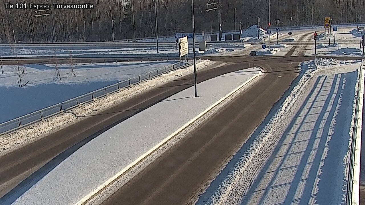 Weather Camera Image Road 101 Espoo Turvesuontie, Espoo, Uusimaa