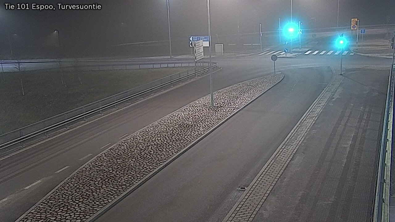 Weather Camera Image Road 101 Espoo Turvesuontie, Espoo, Uusimaa